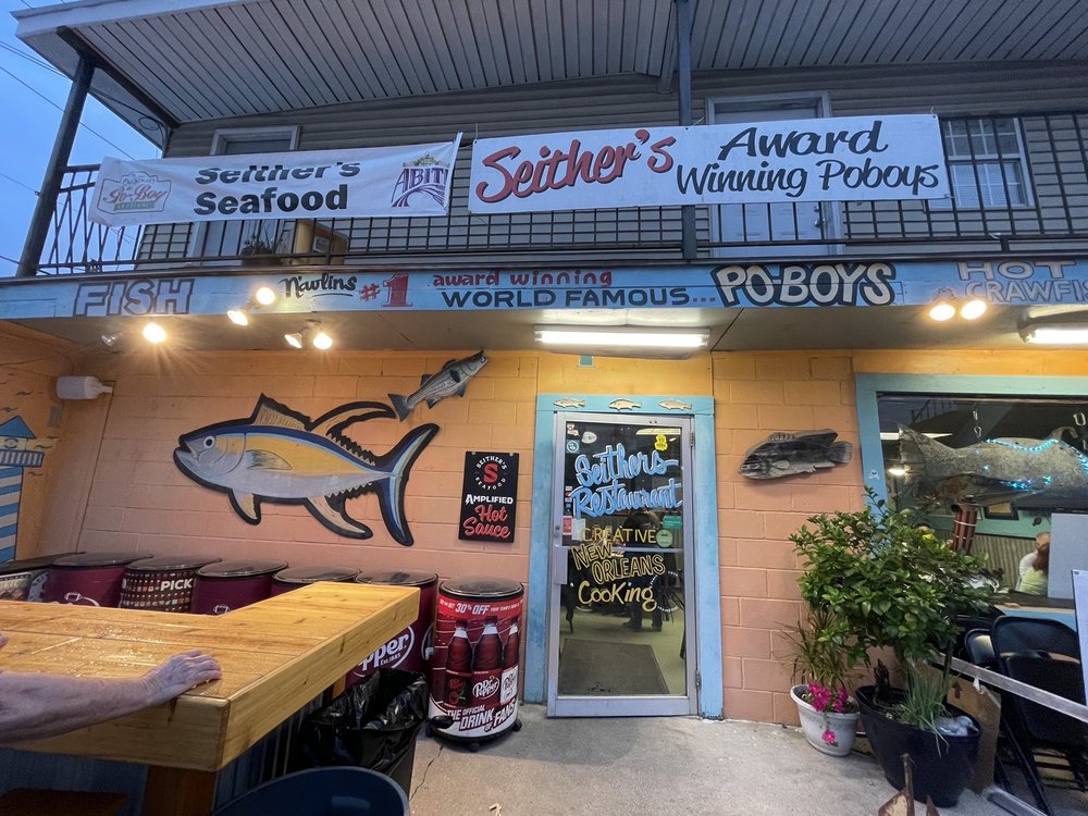 Seither's Seafood in Harahan, Louisiana